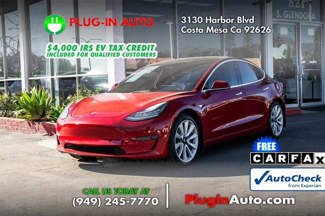 TESLA MODEL 3 2018 5YJ3E1EA9JF016691 image